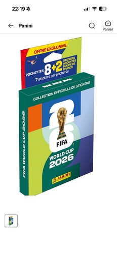 Panini coupe monde 2026 - du,