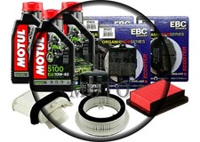 TAGLIANDO YAMAHA TMAX 500 2008 2009 2010 2011 OLIO FILTRI PASTIGLIE EBC T-MAX