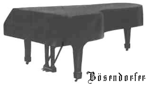 Bosendorfer 213 copertina - copertina, per