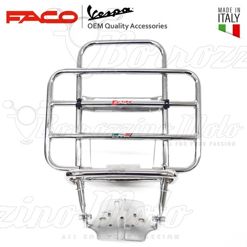 Portapacchi cromato posteriore - cromato,