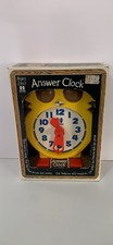 Vintage TOMY Owl Answer Clock