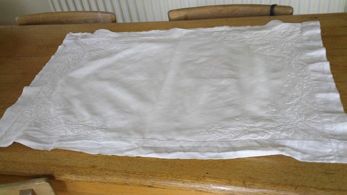 Vintage hand embroidered irish - vintage,