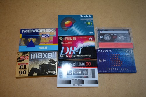 Nuovi nastri audiocassette - nastri,