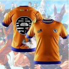 Maglia Dragon Ball Sayan Bambini Adulti t-shirt anime Goku