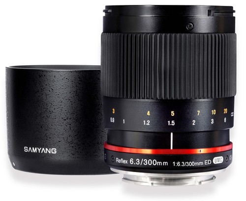 Samyang 300mm obiettivo a - f6.3,