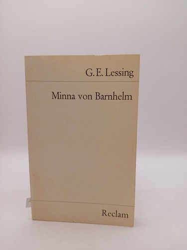 Minna von barnhelm lessing - minna,