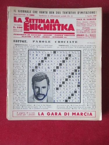 Settimana enigmistica 1932 - settimana,