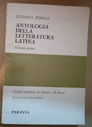 Libro antologia della - -,