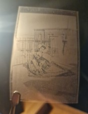 20030. Negativo donna elegante abito vestito costume epoca inizio '900 italia 