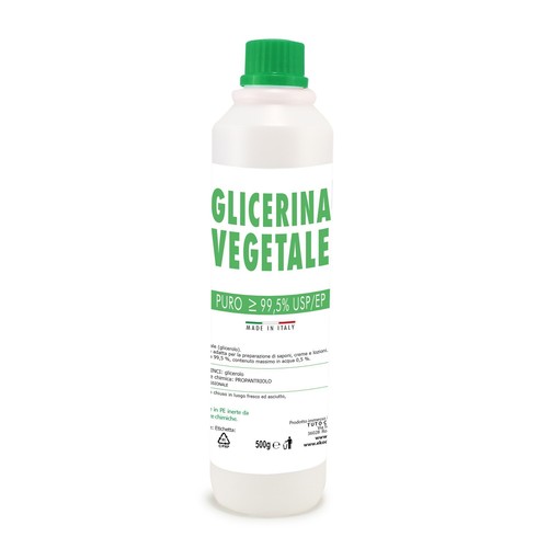 Glicerina vegetale 500g - vegetale,