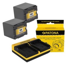 2x Batteria + caricatore DUAL