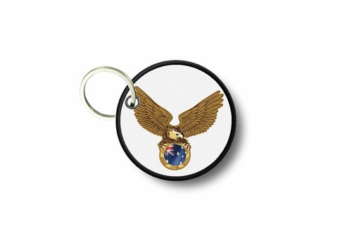 Portachiavi ricamato patch - portachiavi,