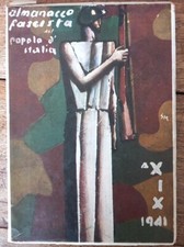Libro almanacco fascista del - libro.,