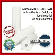 6 ROTOLI CARTA LETTINO