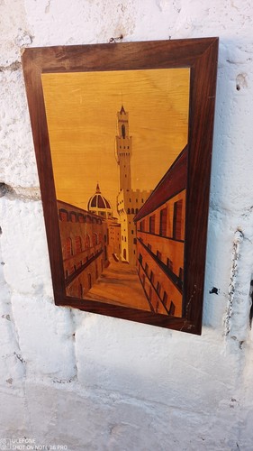 Quadro pannello intarsiato - quadro,