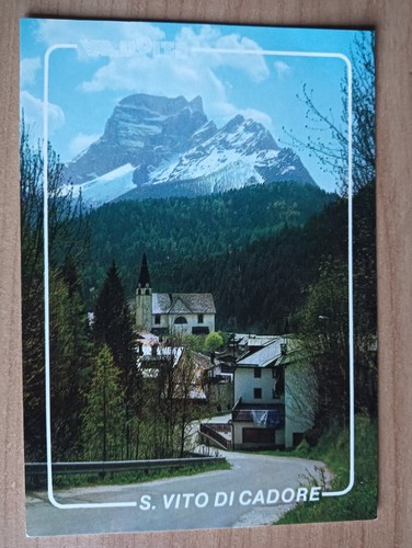 Cartolina italia belluno - belluno, san