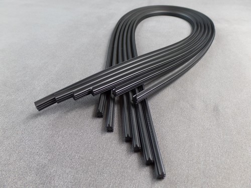 700mm tergicristalli gomma - 6x,