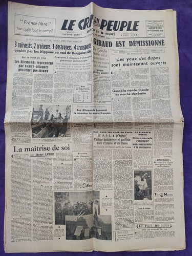 Politique journal le - journal, cri