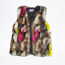 OVS da donna giacca smanicata Gilet pelliccia sintetica multicolore 13-14 anni