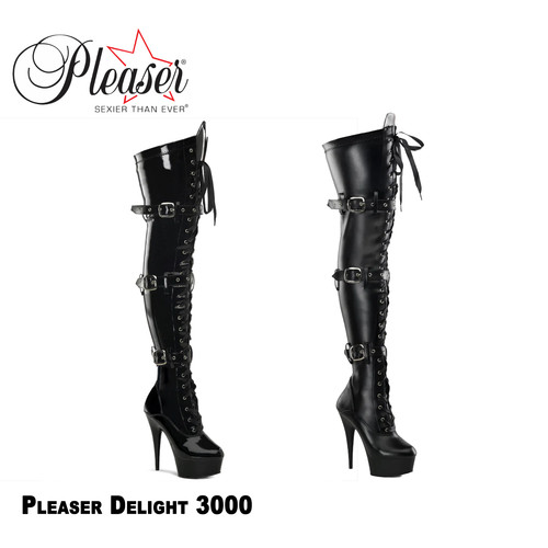 Pleaser delight 3028 stivali - delight,