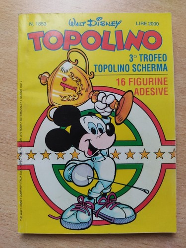 Topolino 1853 con adesivi - n.1853,