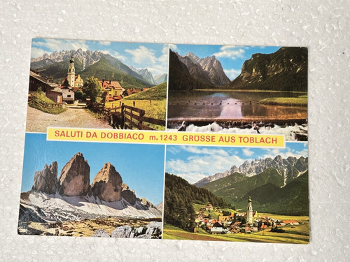 Dobbiaco saluti 1243 vecchia - saluti,