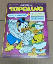TOPOLINO n. 1214 - 1979 Mondadori - l'enciclopedia degli animali + cartolina