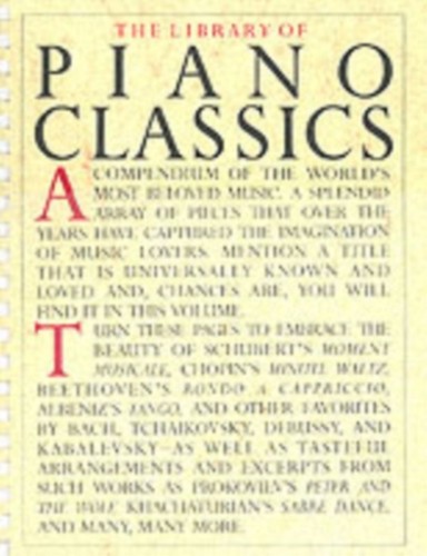 Library piano classics - library,