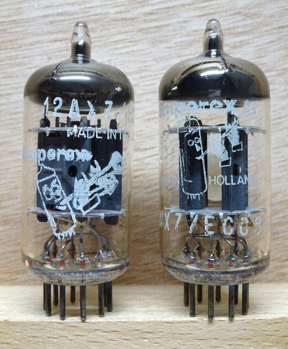 Amperex ecc83 philips made - amperex,