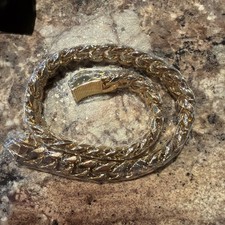 Collare catena cane oro forte