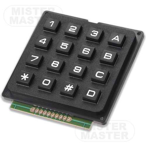Tastiera matrice a 16 - matrice, x