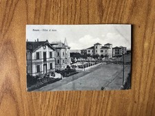 CARTOLINA PESARO VILLINI AL MARE VIAGGIATA 1911 SUBALPINA AB