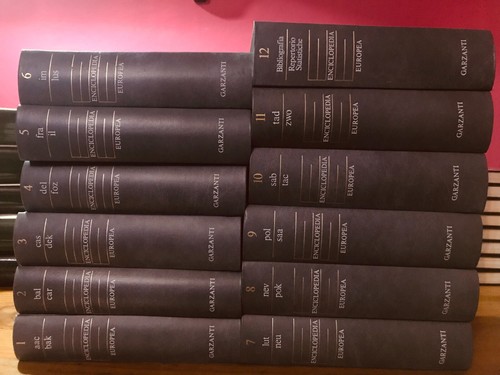 Enciclopedia europea garzanti - europea,