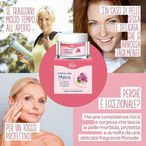 Just linea malva crema viso - linea,