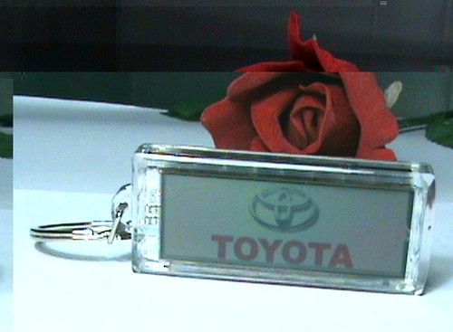 Portachiavi solare toyota - portachiavi,