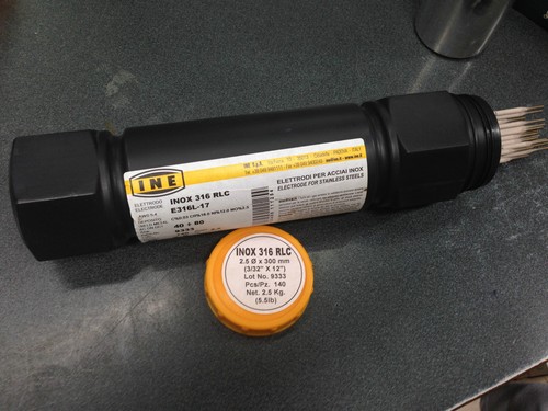 Elettrodo acciaio inox - 2, 316