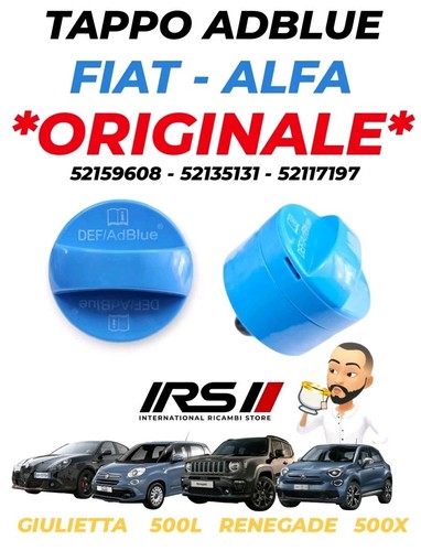 Tappo serbatoio adblue - tappo,