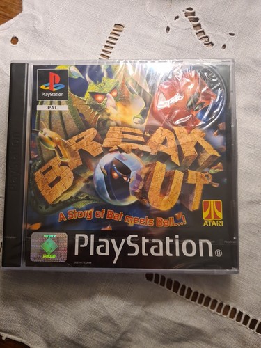 Breakout ps1 gioco nuovo - ps1,