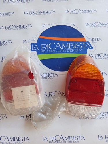 Coppia plastiche fanali