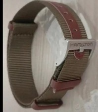 Cinturino per Hamilton 38/40/42 _ Larghezza 20  o  22mm _ NUOVO 
