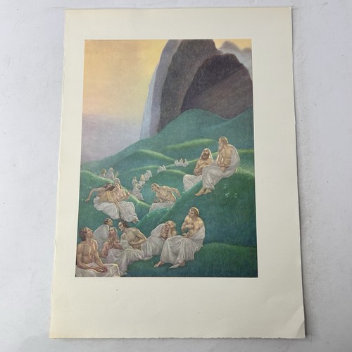 Stampa amos nattini purgatorio - stampa,