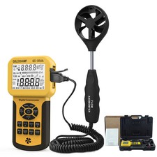 Misuratore di velocità del vento portatile ad alta precisione digitale misuratore di velocità dell'aria