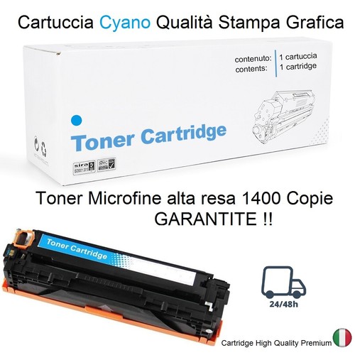 Toner cb541a 125a - toner, cyano