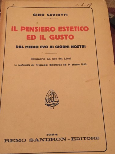 Gino saviotti il - il, pensiero
