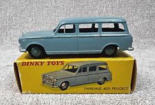 DINKY TOYS PEUGEOT 403 FAMILIARE ART 24F MADE IN FRANCE N.O.S. SCALA 1/43