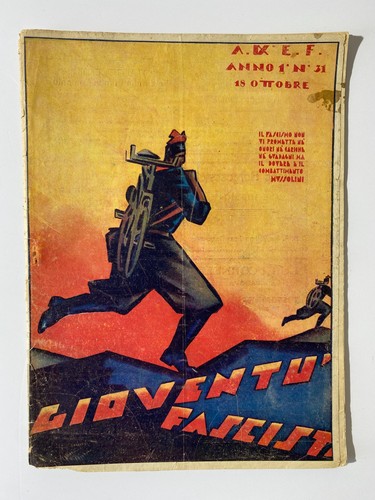 Rivista gioventù fascista - gioventù,