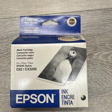 Epson T040 cartuccia inchiostro nero T0401 20 originale nuova scadenza 11/2006
