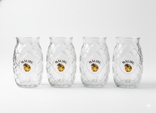 Set 4 bicchieri rum Malibu -