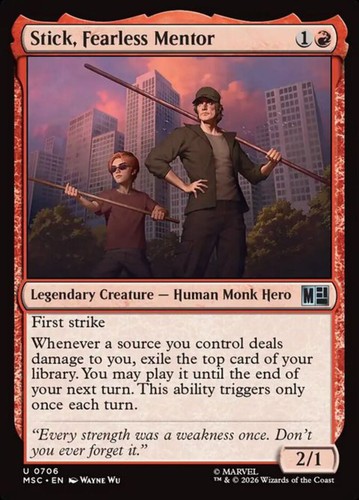 Stick fearless mentor - mentor, (706)
