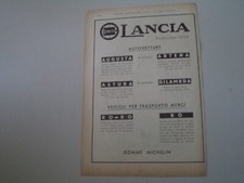 advertising Pubblicità 1934 LANCIA AUGUSTA/ARTENA/ASTURA/RO/DILAMBDA/RO-RO